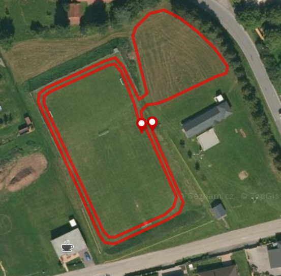 Běh o Ludgerův meč - trasa 700 m